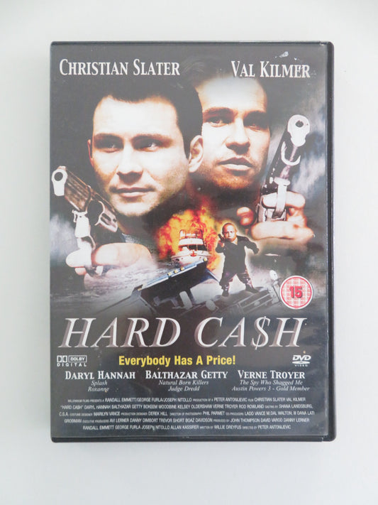 HARD CASH (DVD) CHRISTIAN SLATER VAL KILMER 2002 REGION 0 - Rendezvous Cinema