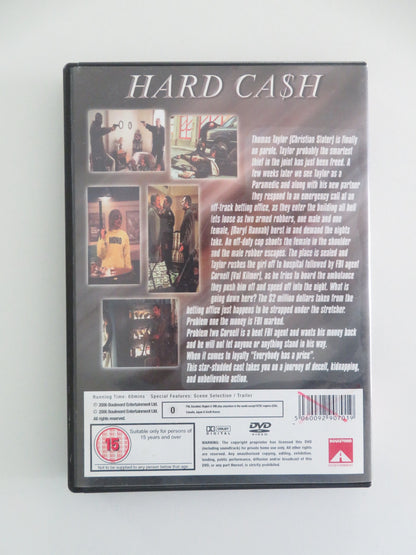 HARD CASH (DVD) CHRISTIAN SLATER VAL KILMER 2002 REGION 0 - Rendezvous Cinema
