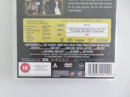 ALIEN (DVD) SIGOURNEY WEAVER JOHN HURT 1979 REGION 2