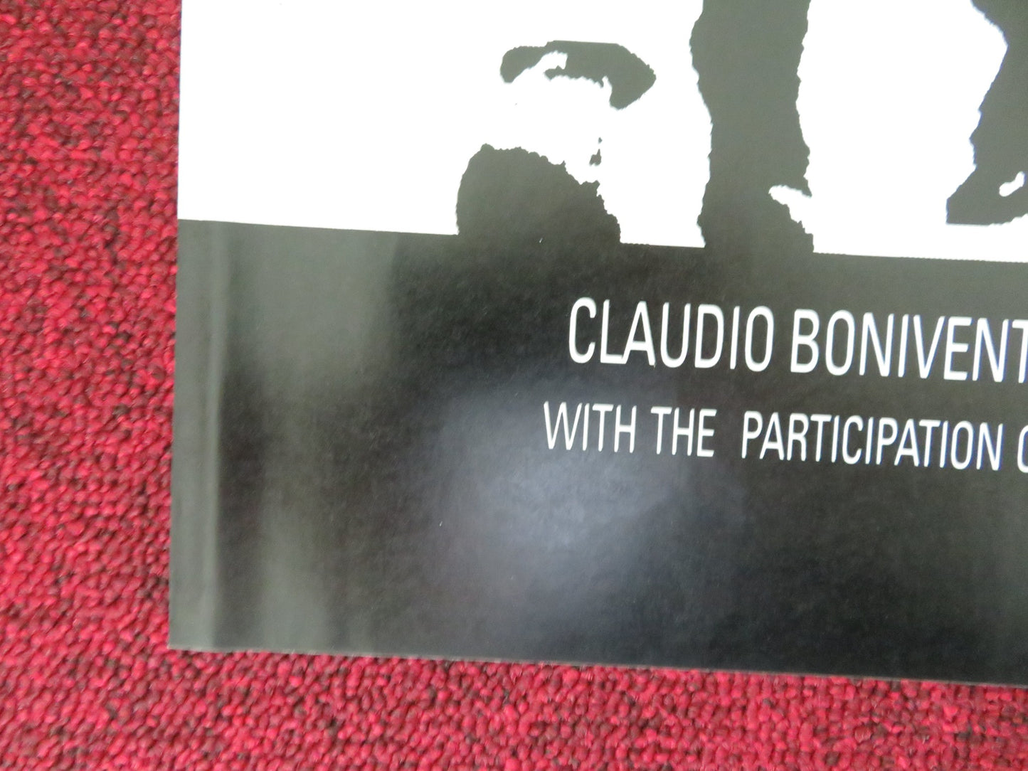 LA SCORTA UK QUAD POSTER FOLDED CLAUDIO AMENDOLA ENRICO LO VERSO 1993 - Rendezvous Cinema