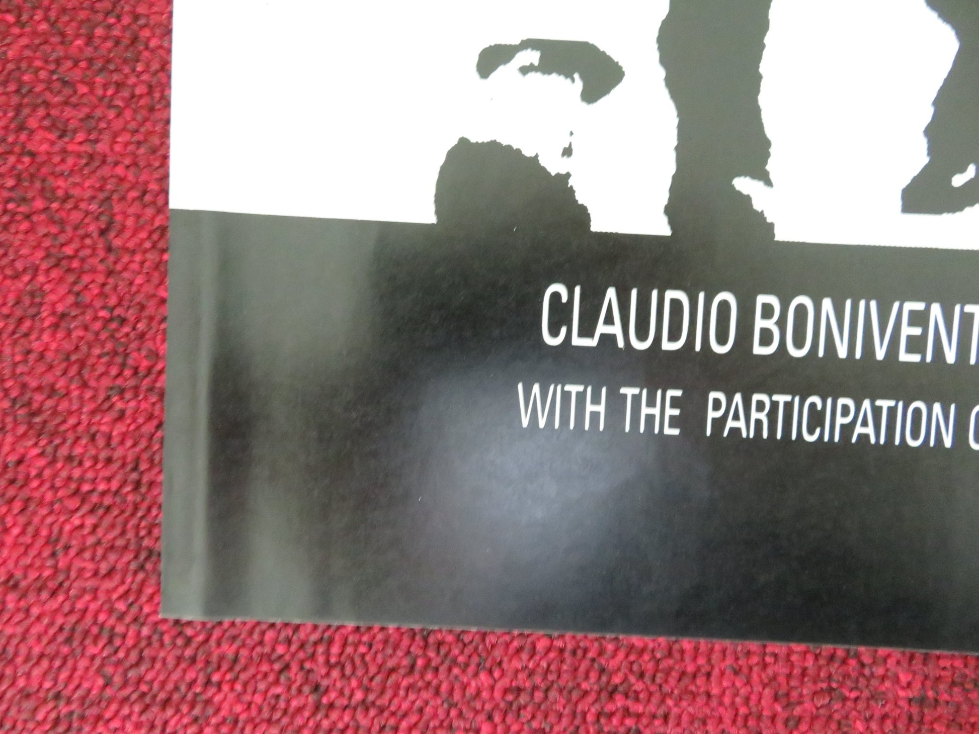 LA SCORTA UK QUAD POSTER FOLDED CLAUDIO AMENDOLA ENRICO LO VERSO 1993 - Rendezvous Cinema