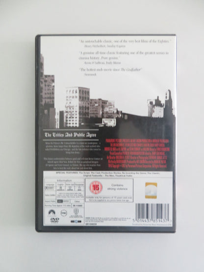 THE UNTOUCHABLES (DVD) KEVIN COSTNER SEAN CONNERY 1987 REGION 2