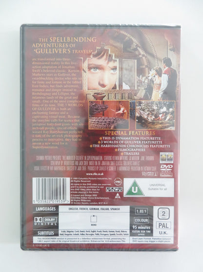 THE 3 WORLDS OF GULLIVER (DVD) KERWIN MATHEWS JO MORROW 1960 REGION 2 - Rendezvous Cinema