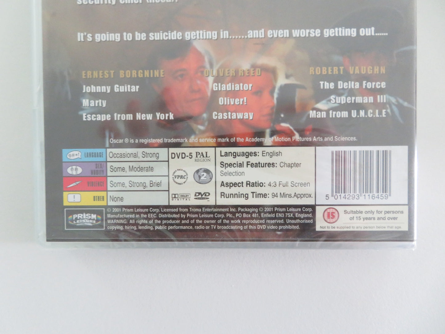 SKELETON COAST (DVD) OLIVER REED ERNEST BORGNINE 1988 REGION 2