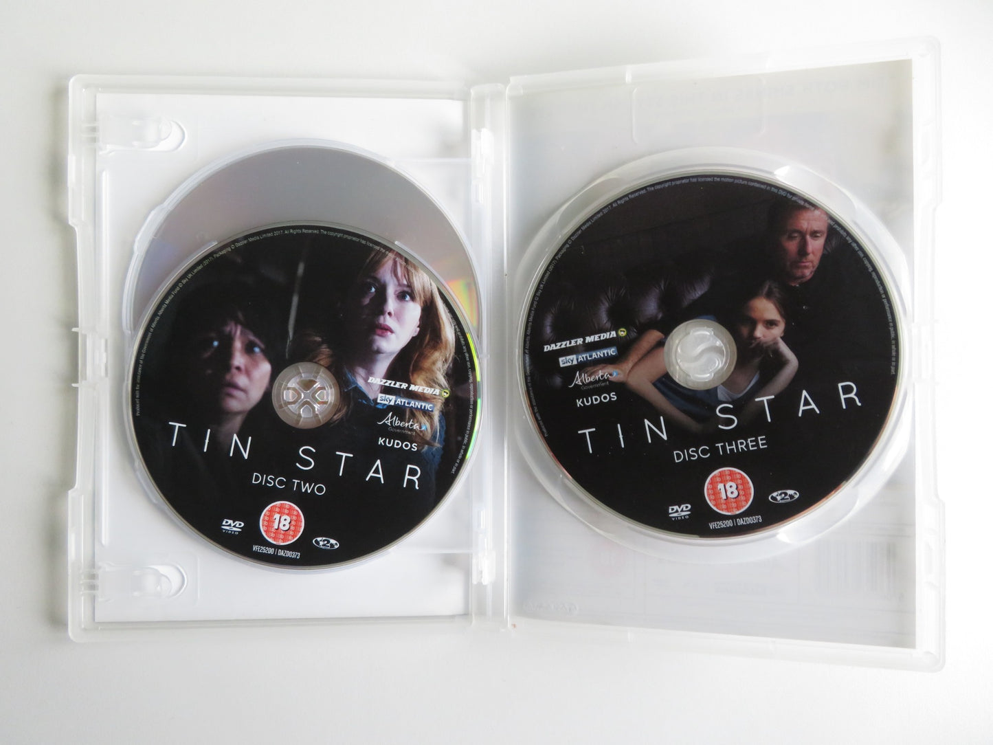 TIN STAR - THE COMPLETE SERIES ONE (DVD) TIM ROTH C. HENDRICKS 2017 REGION 2