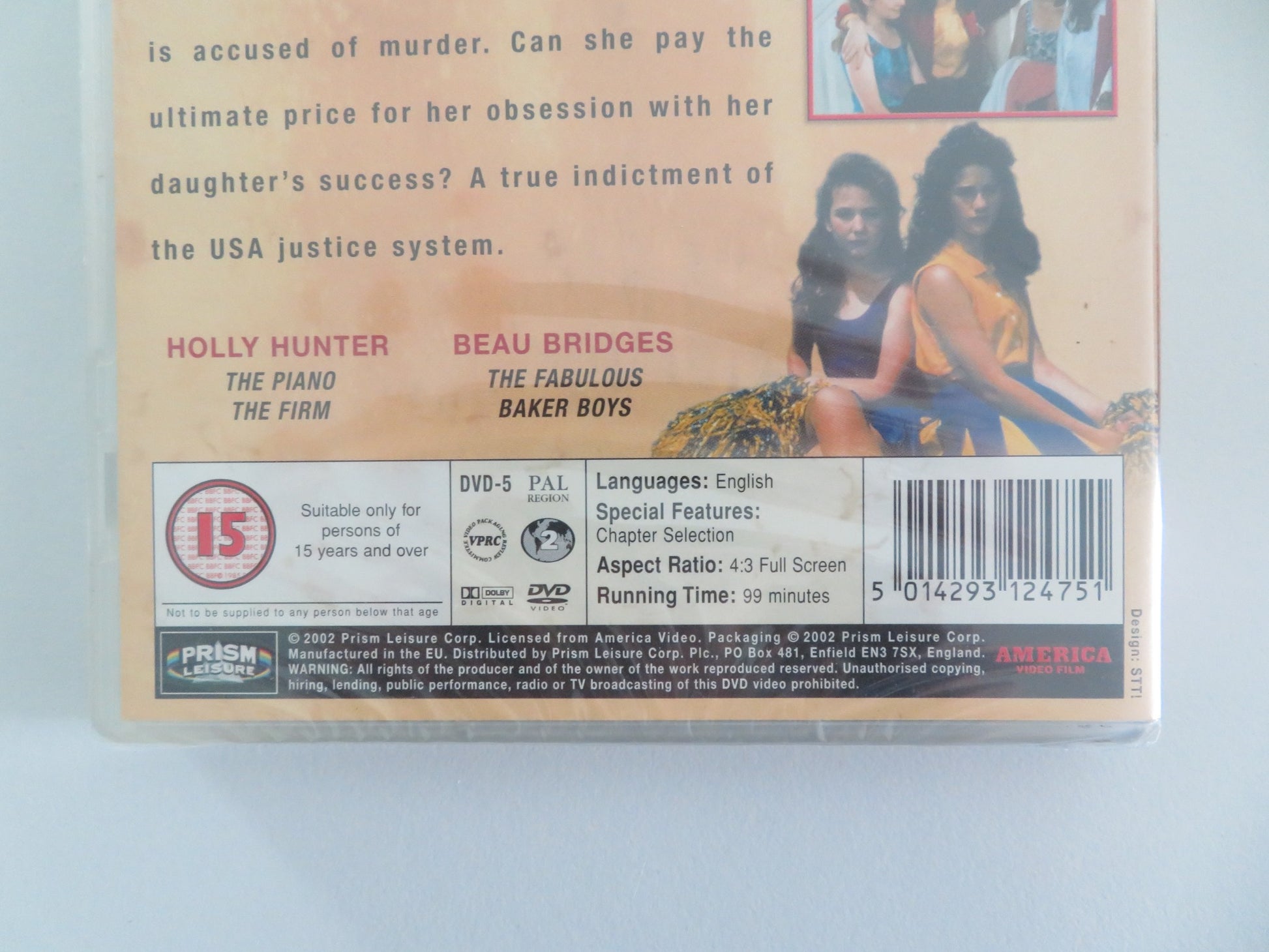 TEXAS CHEERLEADER-MURDERING MOM (DVD) HOLLY HUNTER BEAU BRIDGES 1993 REGION 2 - Rendezvous Cinema