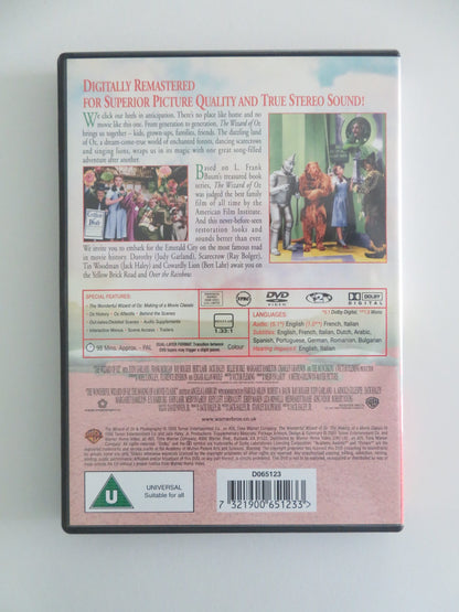 THE WIZARD OF OZ (DVD) JUDY GARLAND FRANK MORGAN 1939 REGION 2 - Rendezvous Cinema