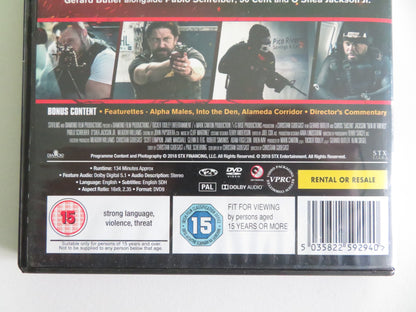 DEN OF THIEVES (DVD) GERARD BUTLER 50 CENT 2018 REGION 2