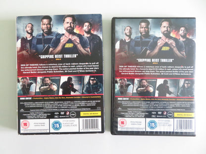DEN OF THIEVES (DVD) GERARD BUTLER 50 CENT 2018 REGION 2