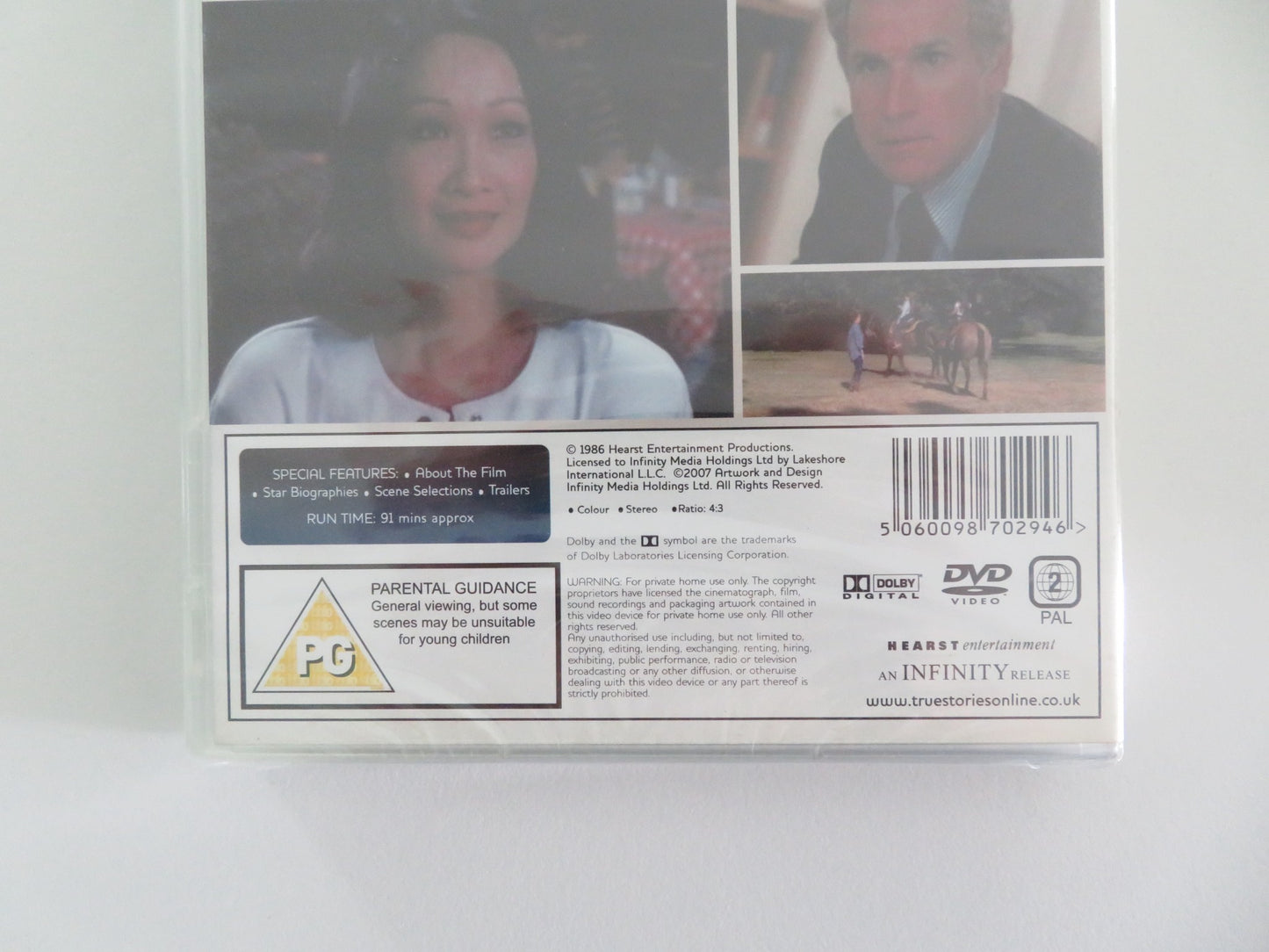 THE LADY FROM YESTERDAY (DVD) WAYNE ROGERS BONNIE BEDELIA 1985 REGION 2