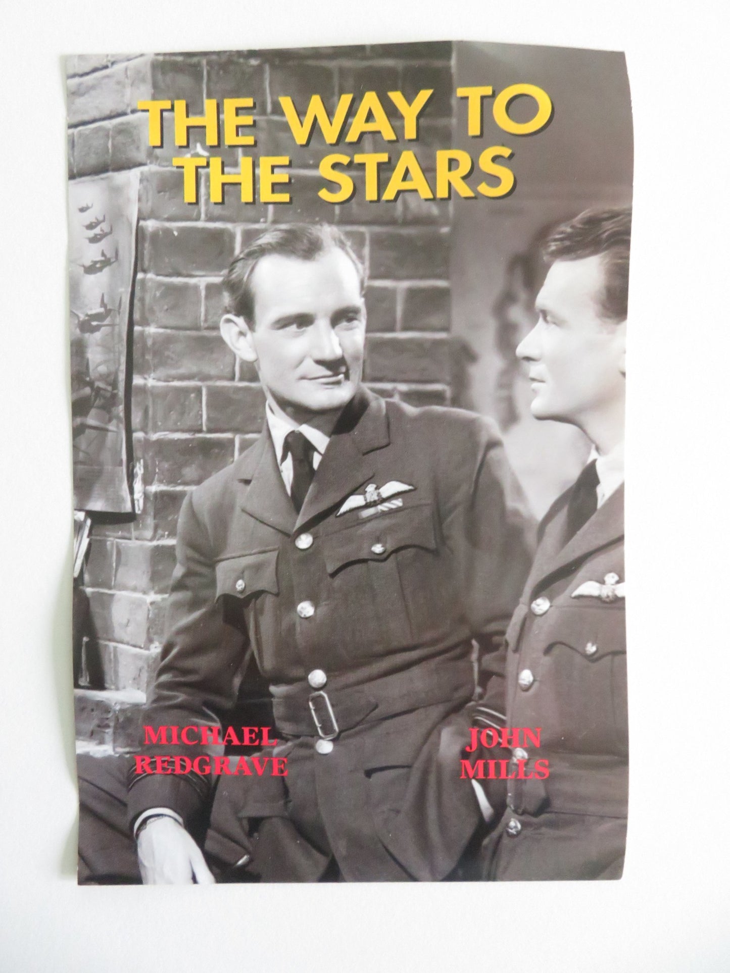 THE WAY TO THE STARS (DVD) MICHAEL REDGRAVE JOHN MILLS 1945 REGION 2