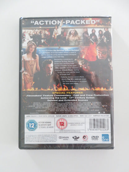 THE THREE MUSKETEERS (DVD) MATTHEW MACFADYEN LUKE EVANS 2001 REGION 2 - Rendezvous Cinema