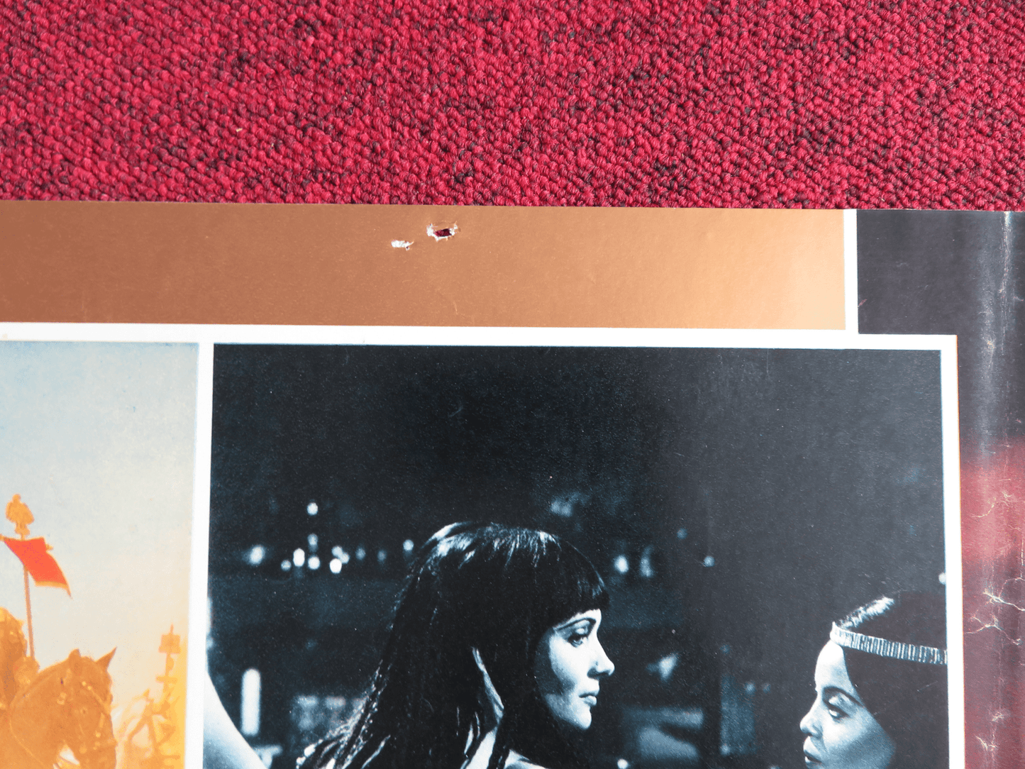 ANTONY AND CLEOPATRA ITALIAN FOTOBUSTA POSTER CHARLTON HESTON H.NEIL 1972 - Rendezvous Cinema