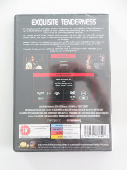 EXQUISITE TENDERNESS (DVD) CHARLES DANCE MALCOLM MCDOWELL 1995 REGION 2