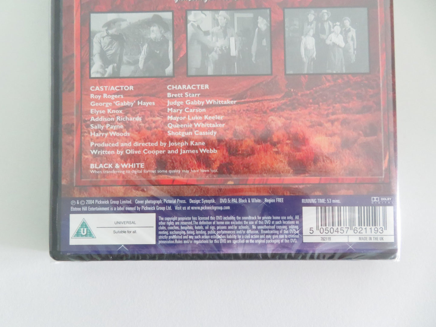 SHERIFF OF TOMBSTONE (DVD) ROY ROGERS GEORGE GABBY HAYES 1941 REGION FREE - Rendezvous Cinema