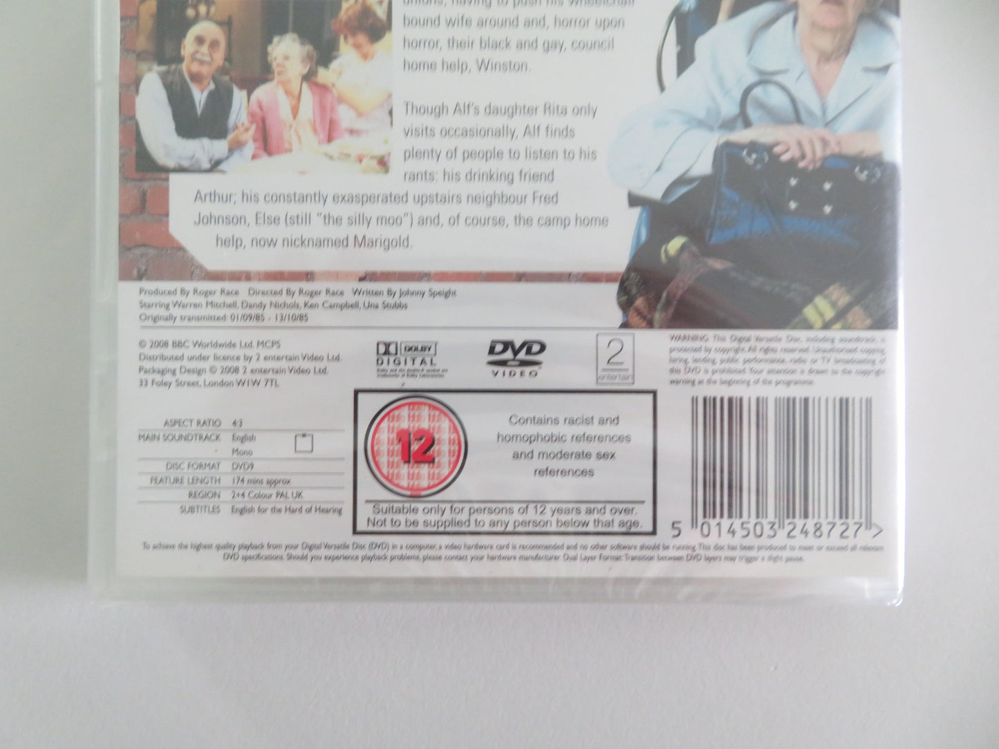 IN SICKNESS AND IN HEALTH - SERIES ONE (DVD) WARREN MITCHELL 1985 REGION 2,4