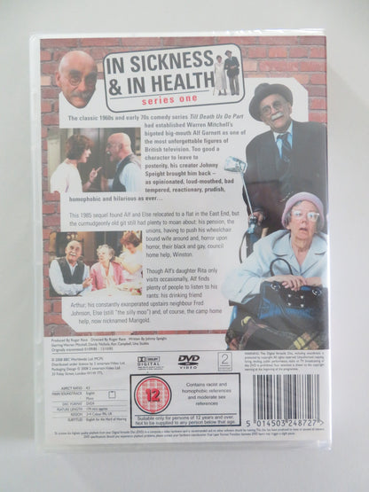 IN SICKNESS AND IN HEALTH - SERIES ONE (DVD) WARREN MITCHELL 1985 REGION 2,4