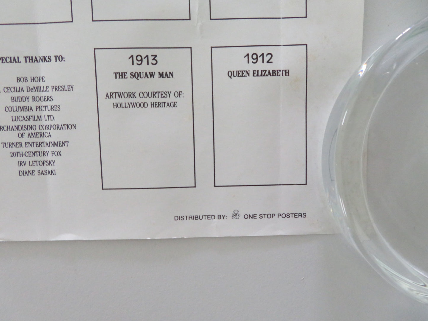 PARAMOUNT 75TH ANNIVERSARY - B VHS VIDEO POSTER 1987 - Rendezvous Cinema