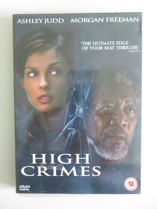 HIGH CRIMES (DVD) ASHLEY JUDD MORGAN FREEMAN 2002 REGION 2