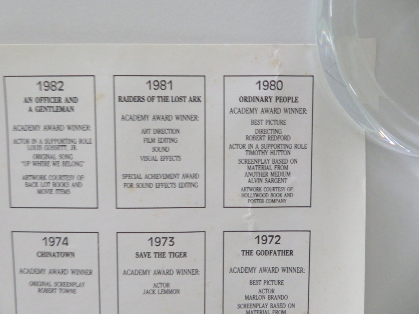 PARAMOUNT 75TH ANNIVERSARY - B VHS VIDEO POSTER 1987 - Rendezvous Cinema