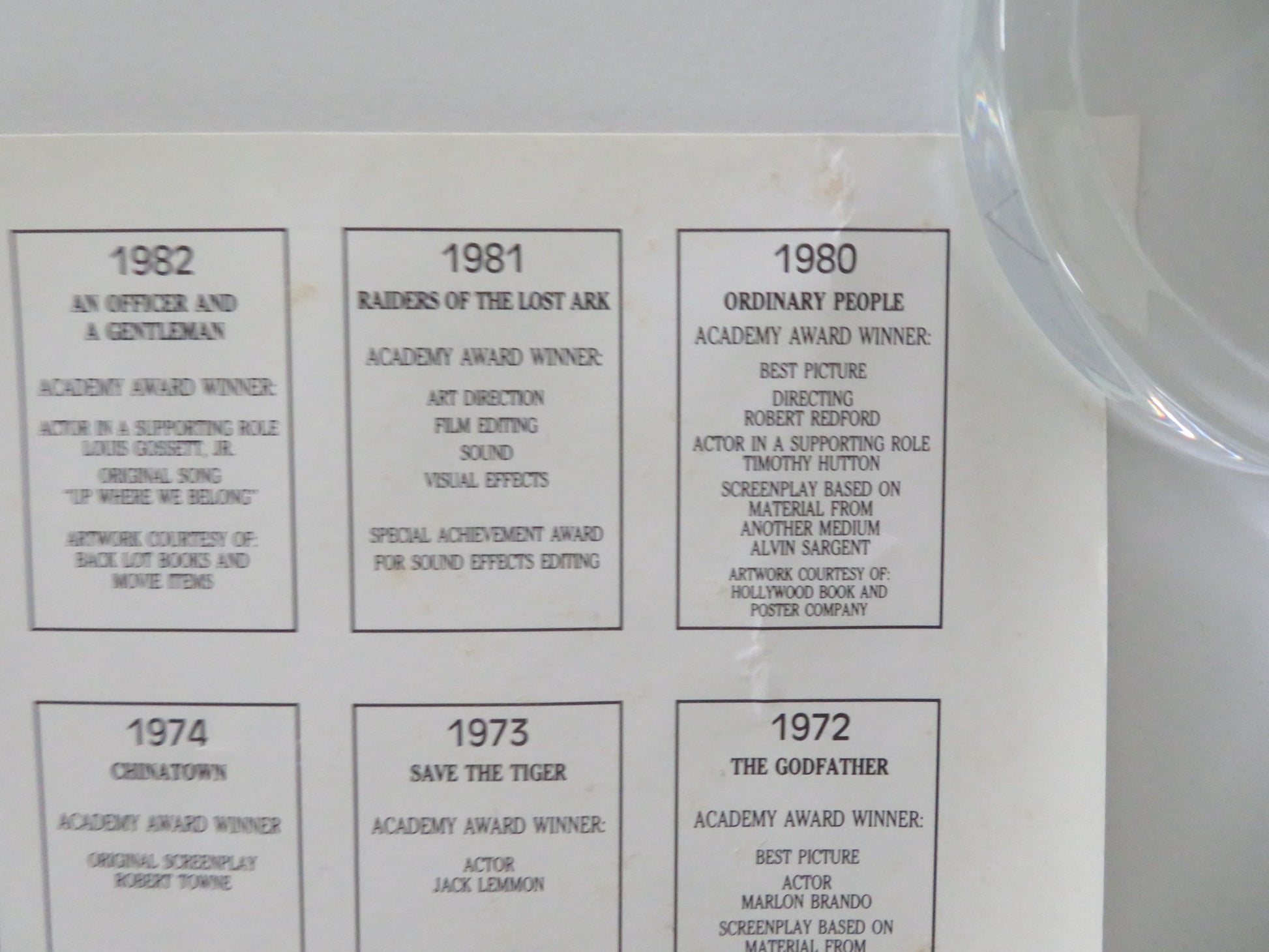 PARAMOUNT 75TH ANNIVERSARY - B VHS VIDEO POSTER 1987 - Rendezvous Cinema