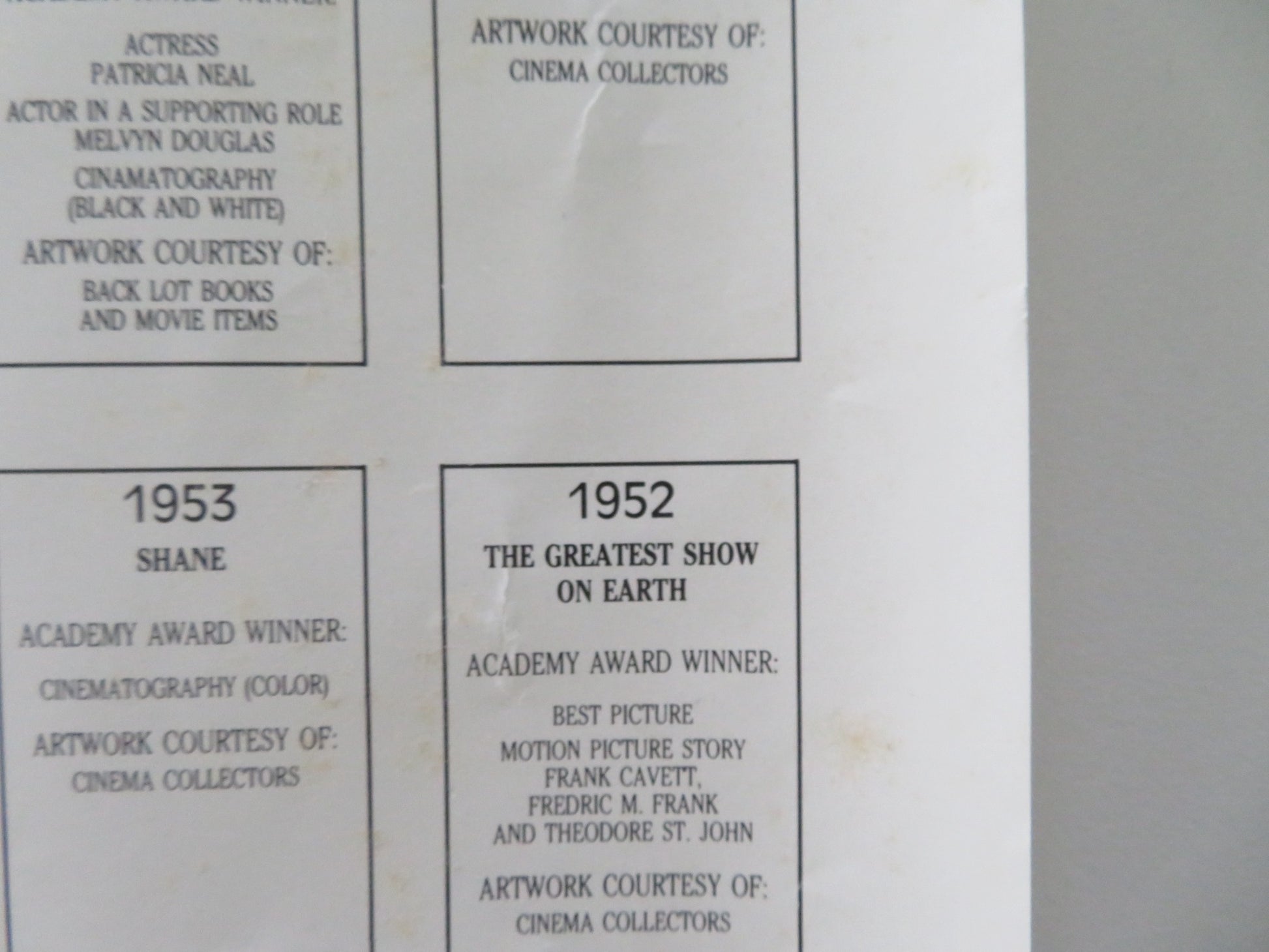 PARAMOUNT 75TH ANNIVERSARY - B VHS VIDEO POSTER 1987 - Rendezvous Cinema