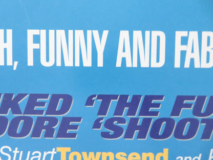 SHOOTING FISH VHS VIDEO POSTER ROLLED KATE BECKINSALE STUART TOWNSEND 1997 - Rendezvous Cinema