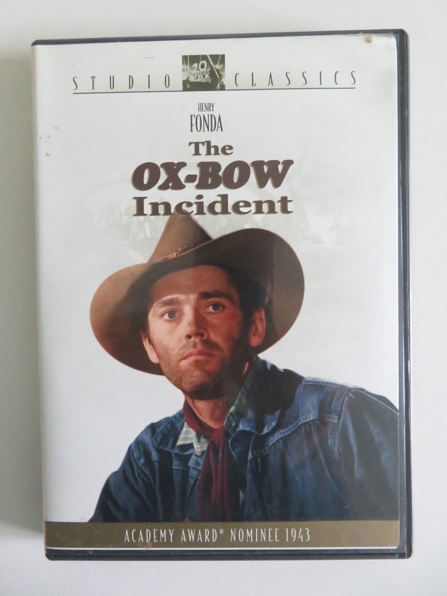 THE OX-BOW INCIDENT (DVD) HENRY FONDA  ANTHONY QUINN 1943 REGION 1