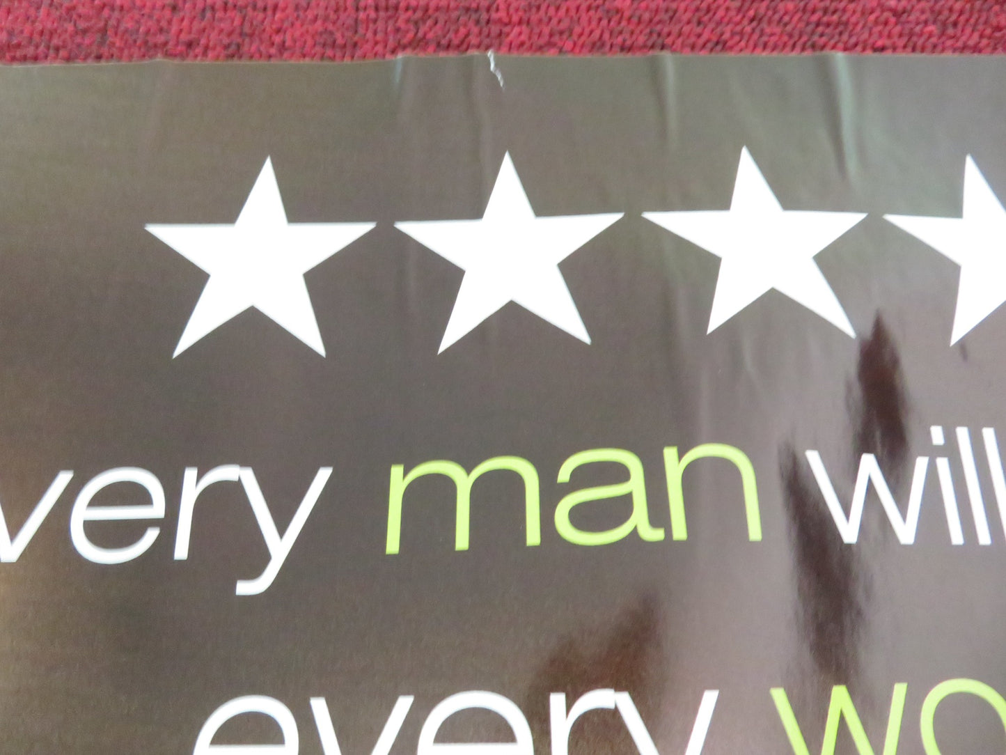 ALFIE - B UK QUAD ROLLED POSTER JUDE LAW MARISA TOMEI 2004 - Rendezvous Cinema