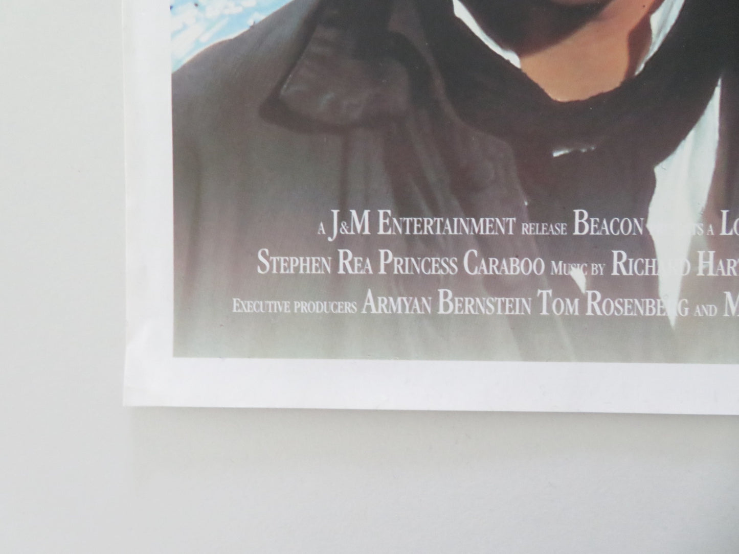 PRINCESS CARABOO VHS VIDEO POSTER ROLLED PHOEBE CATES JIM BROADBENT 1994 - Rendezvous Cinema