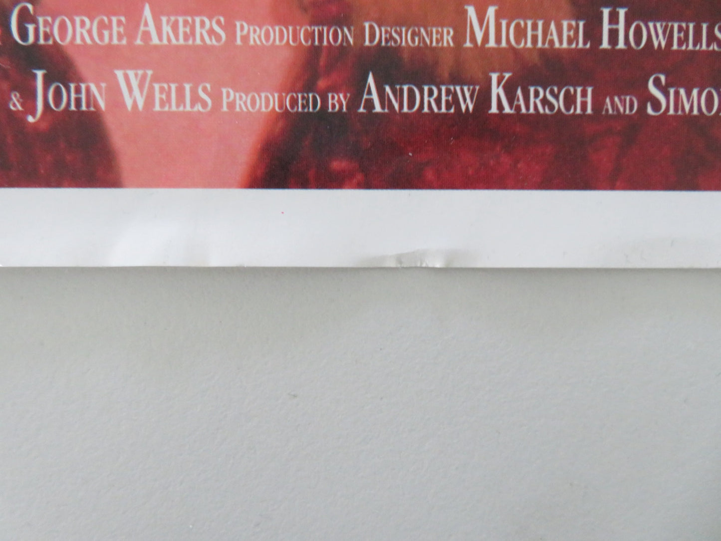 PRINCESS CARABOO VHS VIDEO POSTER ROLLED PHOEBE CATES JIM BROADBENT 1994 - Rendezvous Cinema