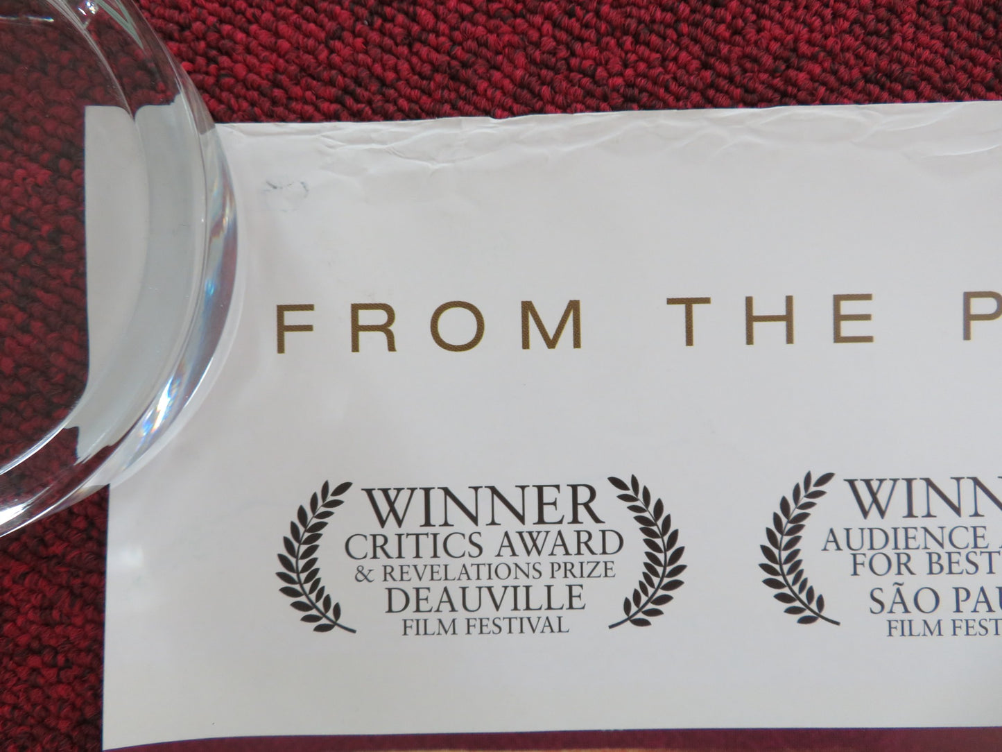 DETACHMENT UK QUAD ROLLED POSTER ADRIEN BRODY LUCY LIU 2011 - Rendezvous Cinema