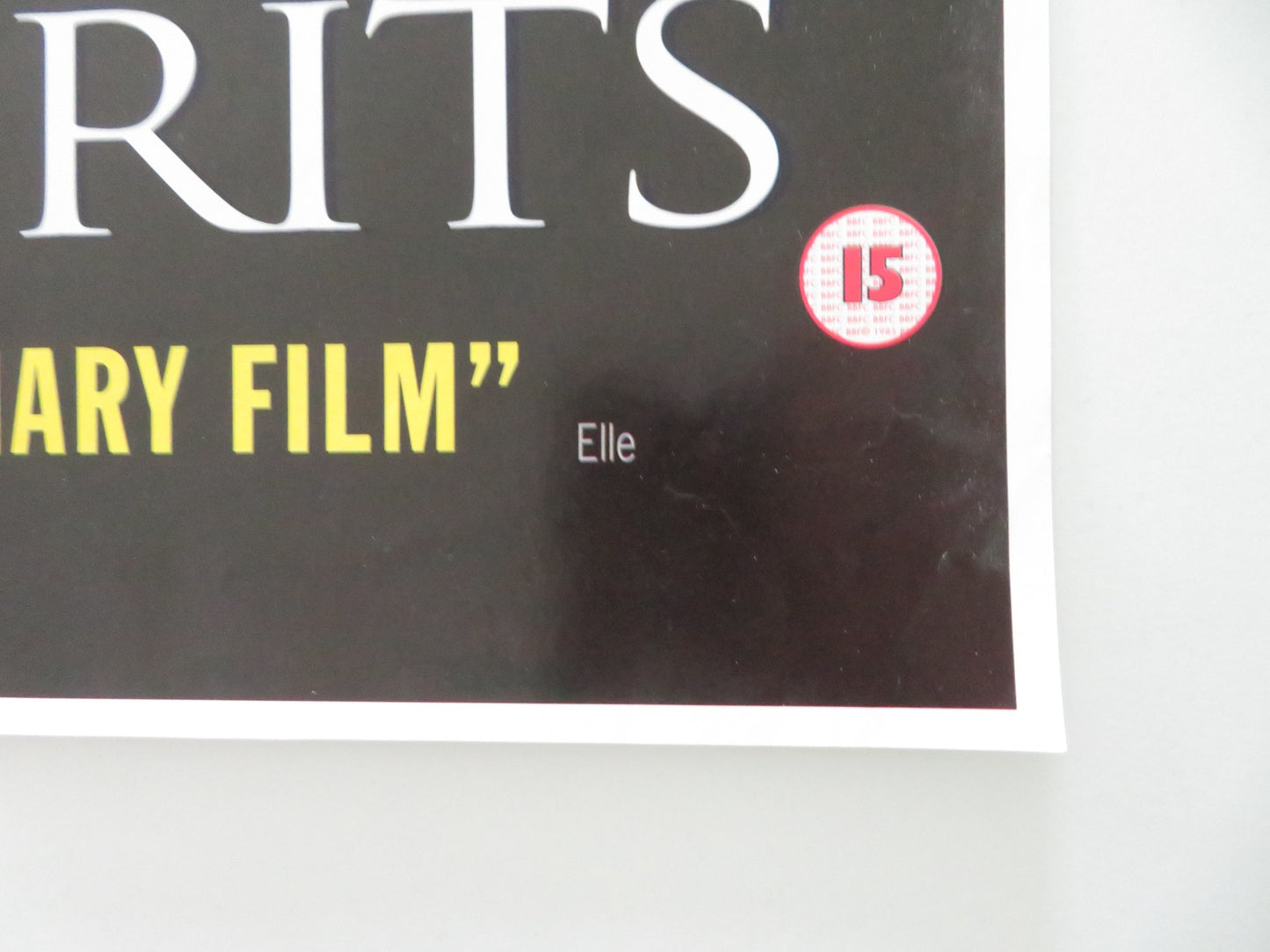 THE HOUSE OF THE SPIRITS VHS VIDEO POSTER ROLLED MERYL STREEP GLENN CLOSE 1993 - Rendezvous Cinema