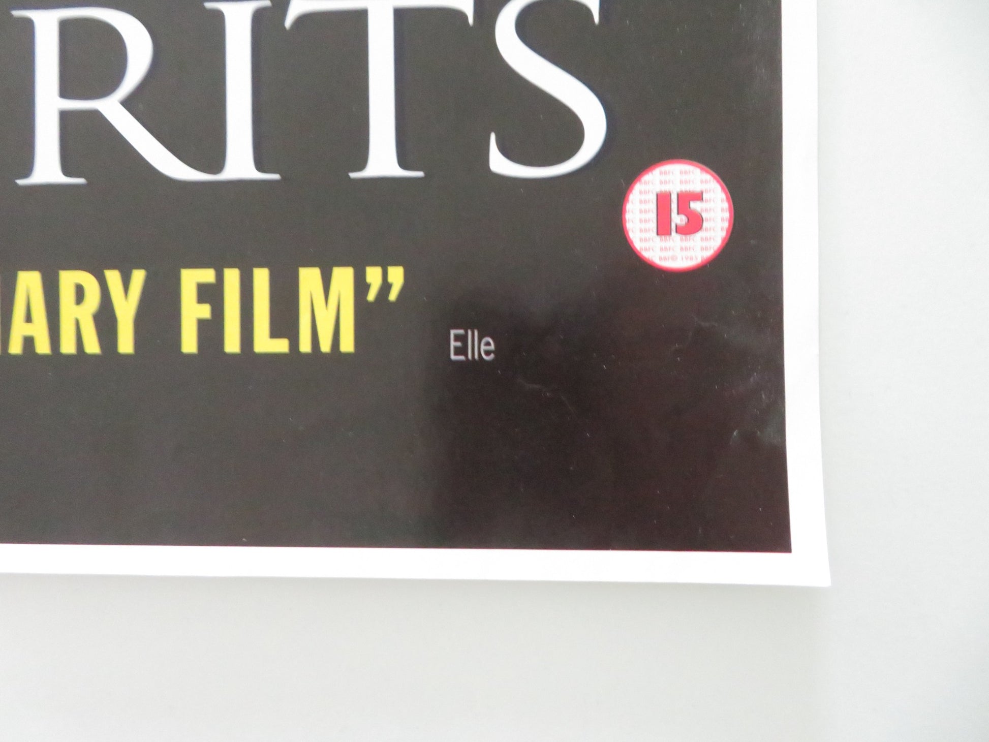 THE HOUSE OF THE SPIRITS VHS VIDEO POSTER ROLLED MERYL STREEP GLENN CLOSE 1993 - Rendezvous Cinema