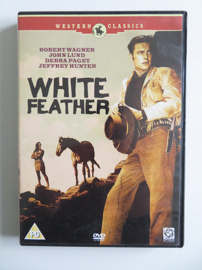 WHITE FEATHER (DVD) ROBERT WAGNER JOHN LUND 1955 REGION 2