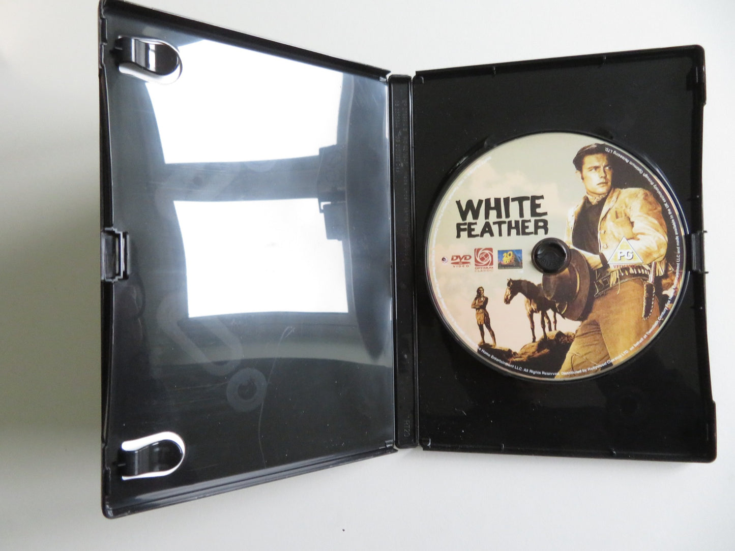 WHITE FEATHER (DVD) ROBERT WAGNER JOHN LUND 1955 REGION 2