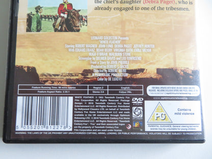 WHITE FEATHER (DVD) ROBERT WAGNER JOHN LUND 1955 REGION 2