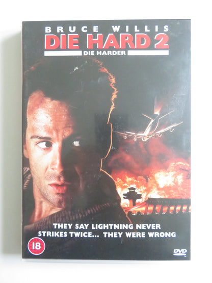 DIE HARD 2: DIE HARDER (DVD) BRUCE WILLIS BONNIE BEDELIA 1990 REGION 2