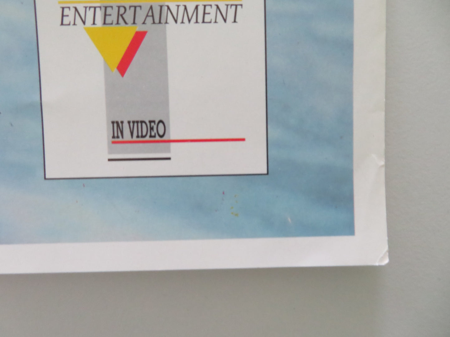 SHADOW OF THE WOLF VHS VIDEO POSTER ROLLED LOU DIAMOND PHILLIPS 1992 - Rendezvous Cinema