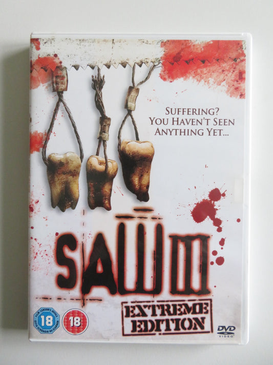 SAW III - EXTREME EDITION (DVD) TOBIN BELL SHAWNEE SMITH 2006 REGION 2