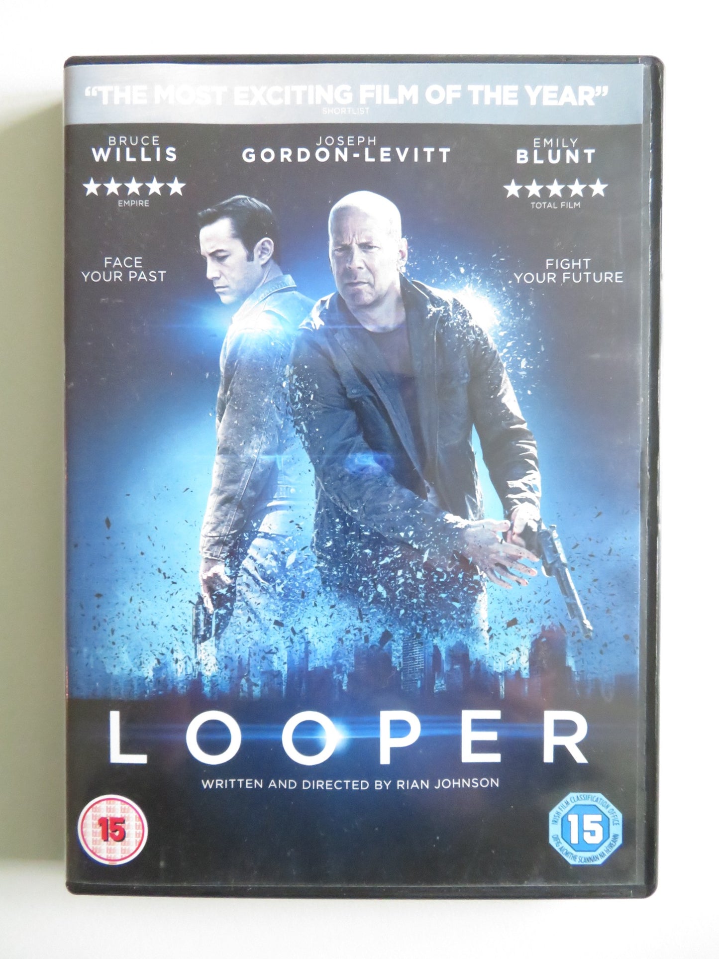 LOOPER (DVD) JOSEPH GORDON-LEVITT BRUCE WILLIS 2012 REGION 2