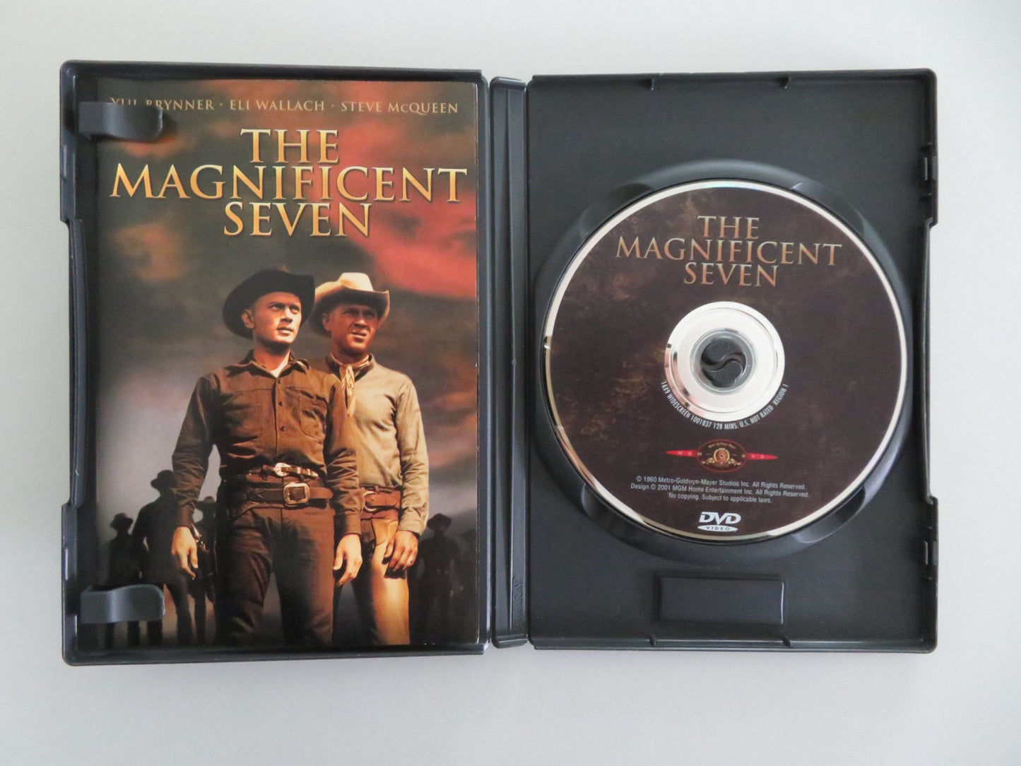 THE MAGNIFICENT SEVEN - SPECIAL EDITION (DVD) YUL BRYNNER 1960 REGION 1