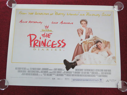 THE PRINCESS DIARIES UK QUAD ROLLED POSTER ANNE HATHAWAY JULIE ANDREW 2001 - Rendezvous Cinema