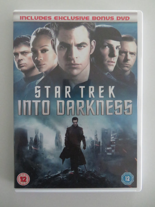 STAR TREK INTO DARKNESS (DVD) LEONARD NIMOY CHRIS PINE 2013 REGION 2