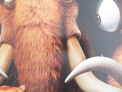 ICE AGE 3: DAWN OF THE DINOSAUS - B UK QUAD ROLLED POSTER SIMON PEGG ROMANO 2009 - Rendezvous Cinema