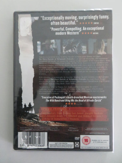 THE THREE BURIALS OF MELQUIADES ESTRADA (DVD) TOMMY LEE JONES 2005 REGION 2