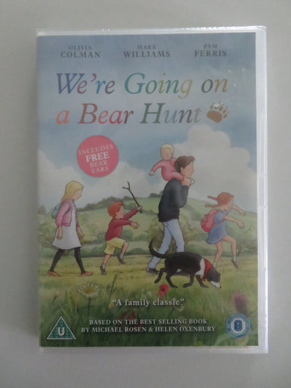 WE'RE GOING ON A BEAR HUNT (DVD) OLIVIA COLMAN PAM FERRIS 2016 REGION 2,4