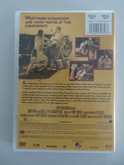 THE TELEGRAPH TRAIL - THE JOHN WAYNE COLLECTION (DVD) FRANK MCHUGH 1933 REGION 1