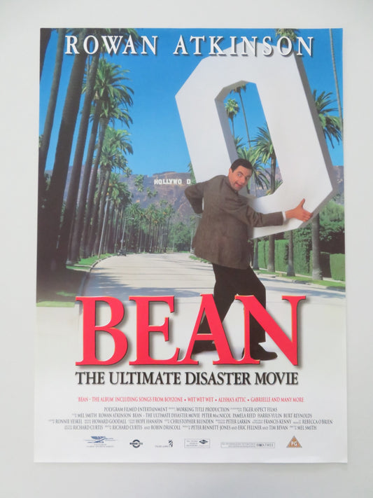 BEAN VHS VIDEO POSTER ROWAN ATKINSON JOHN MILLS 1997 - Rendezvous Cinema