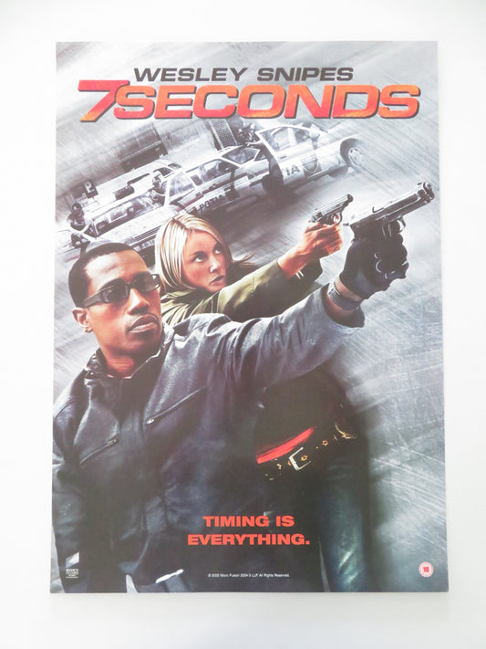 7 SECONDS VHS VIDEO POSTER WESLEY SNIPES TAMZIN OUTHWAITE 2005 - Rendezvous Cinema